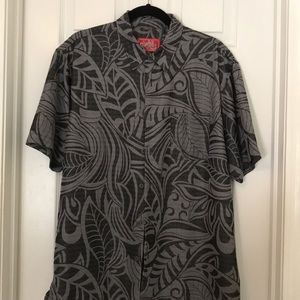 Woody’s retro lounge Short sleeve button down